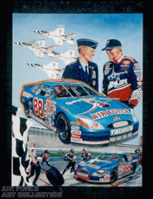 NASCAR--Air Force Tribute to Freedom